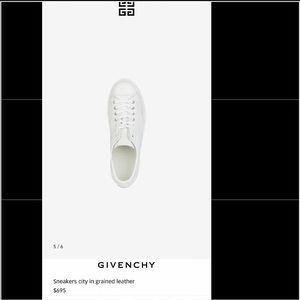 Givenchy city low sneakers